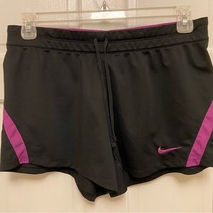 Nike Dri-Fit Ladies Large black and purple